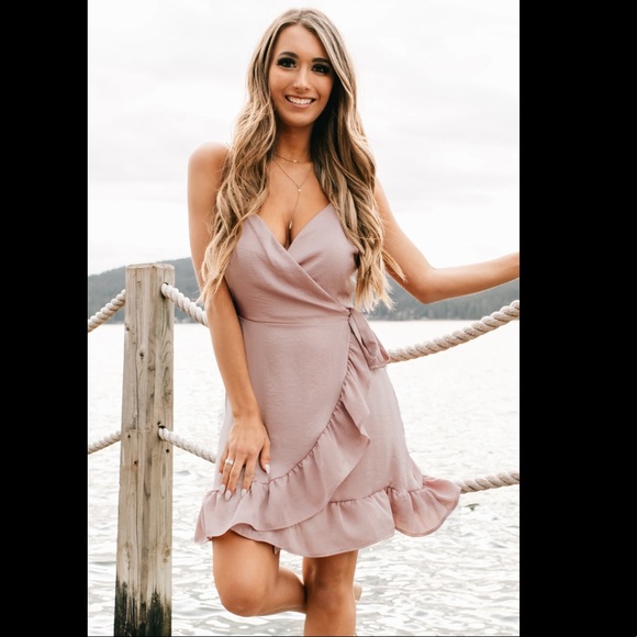 NanaMacs Wrap Dress - Picture 1 of 3